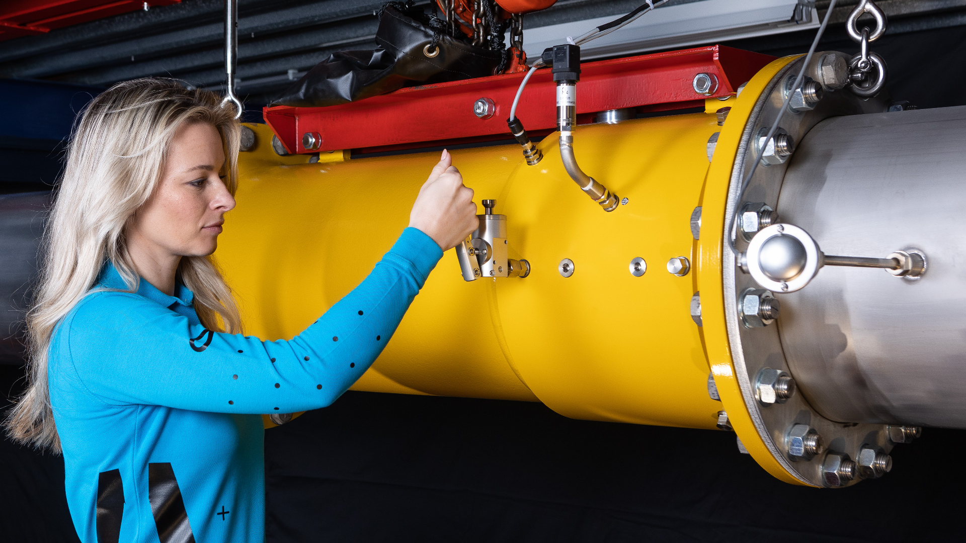 Watch this video about our 750 kW blower measuring system