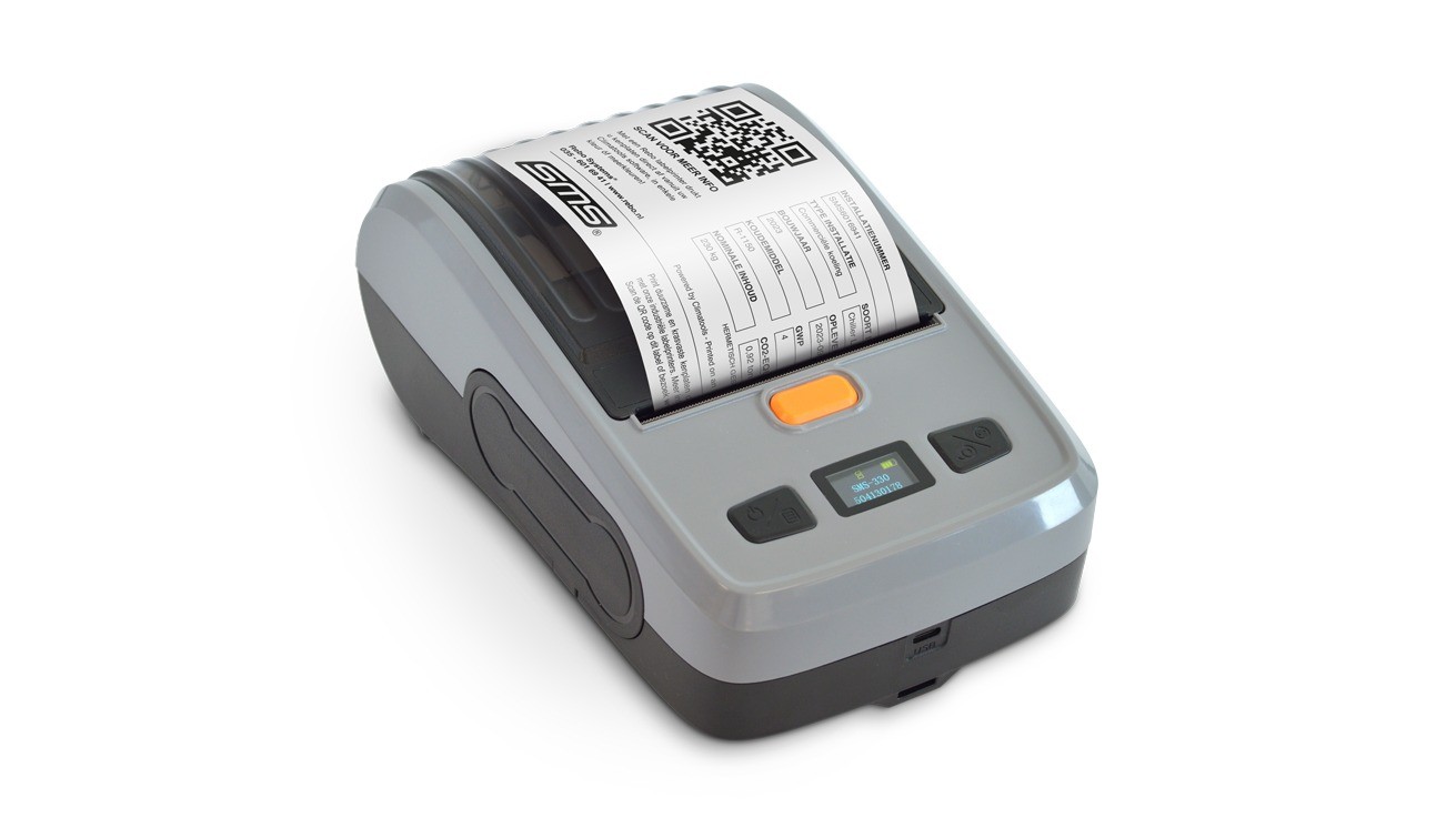 SMS-330 | Draagbare labelprinter voor de procesindustrie