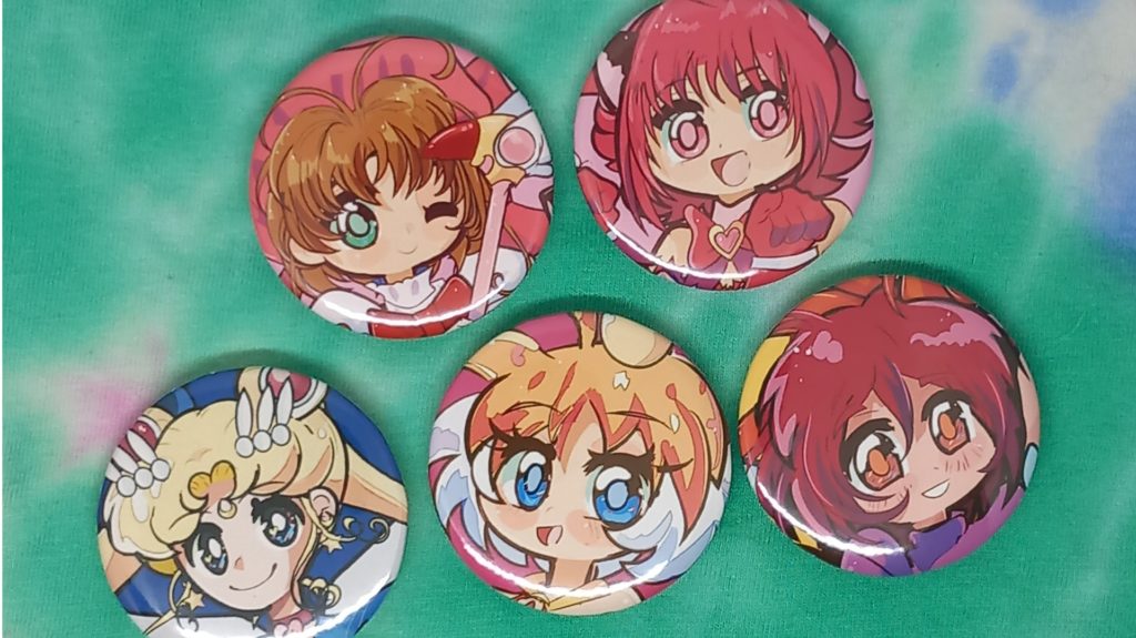 Magical Girls Buttons