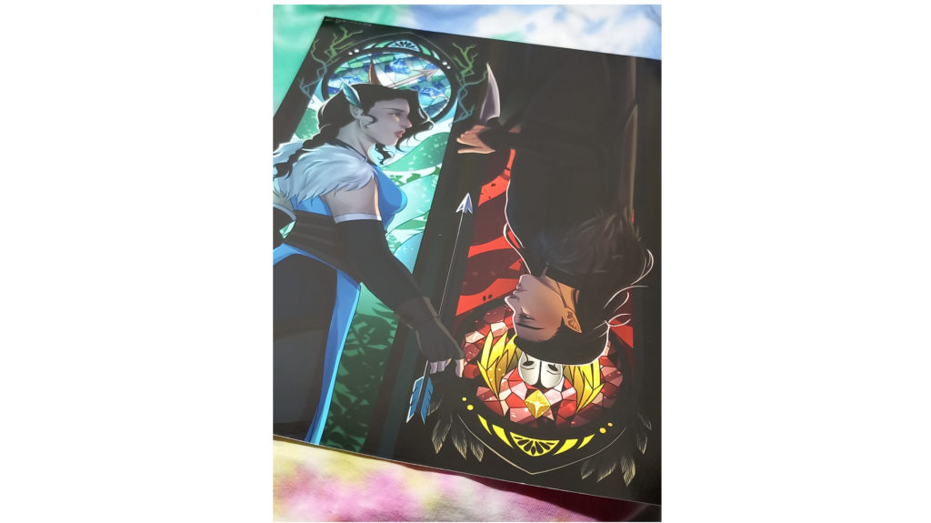 Vox Machina Vex & Vax print