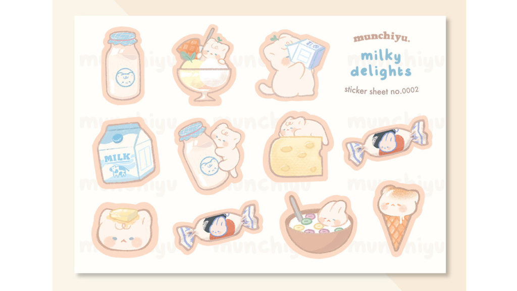 Cute Sticker Sheet