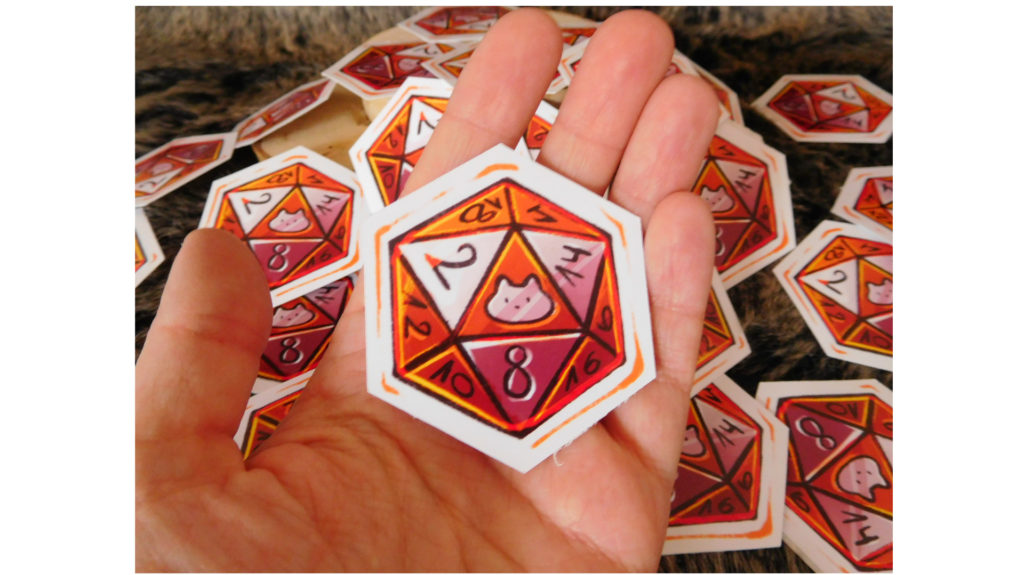 dnd and stickers!