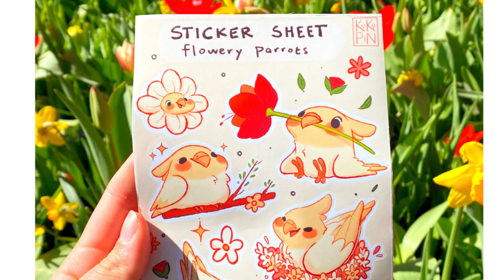 Flowery Cockatiel