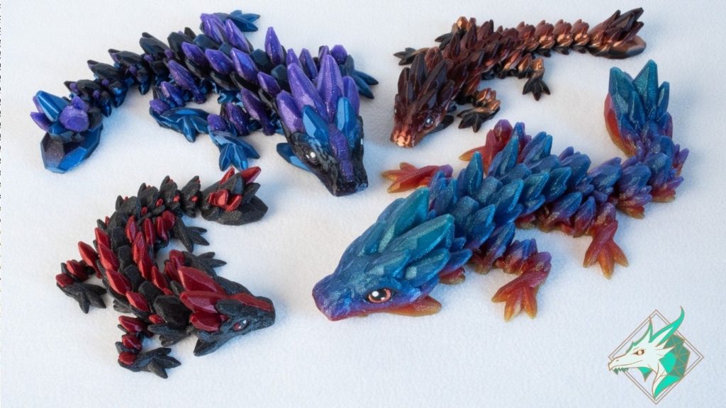 Gemstone Dragon – Baby & Young