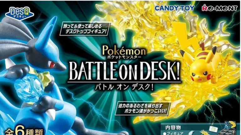 Re-ment Pokemon desq battle