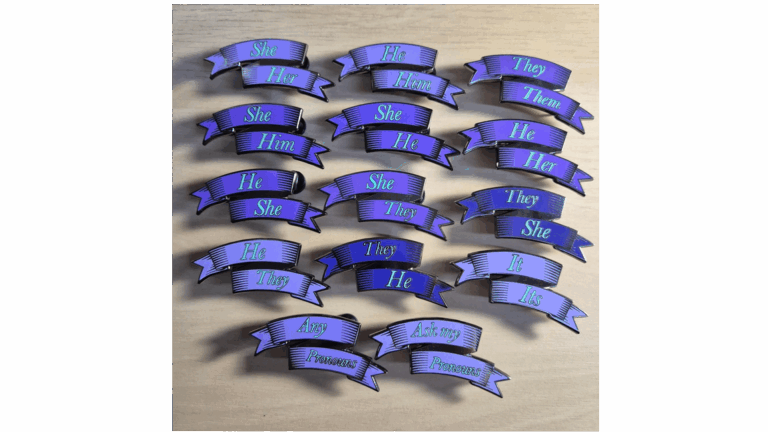 Pronouns pins