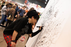 Live Drawing Mangaka Acky Bright