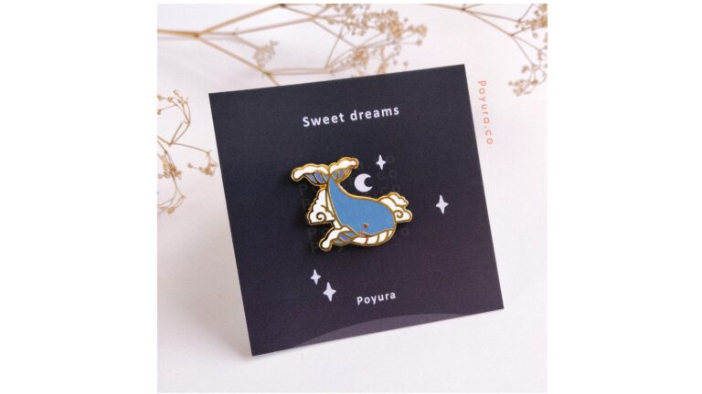 Whale Enamel Pin