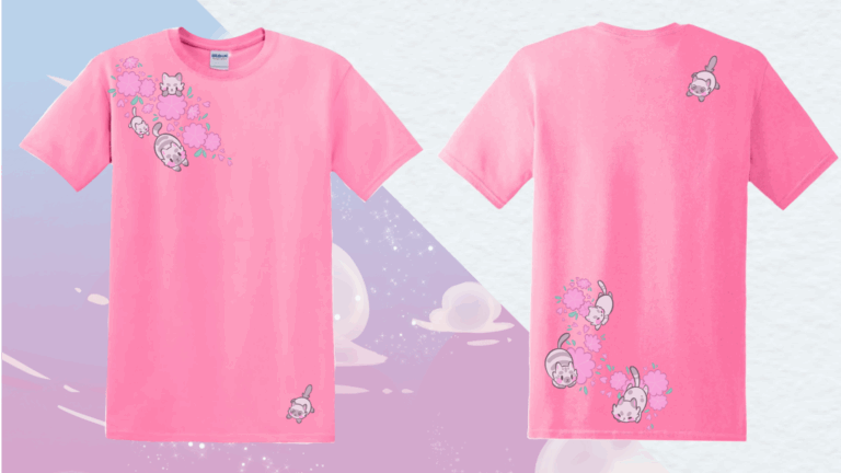 Sakura kitties T-shirt