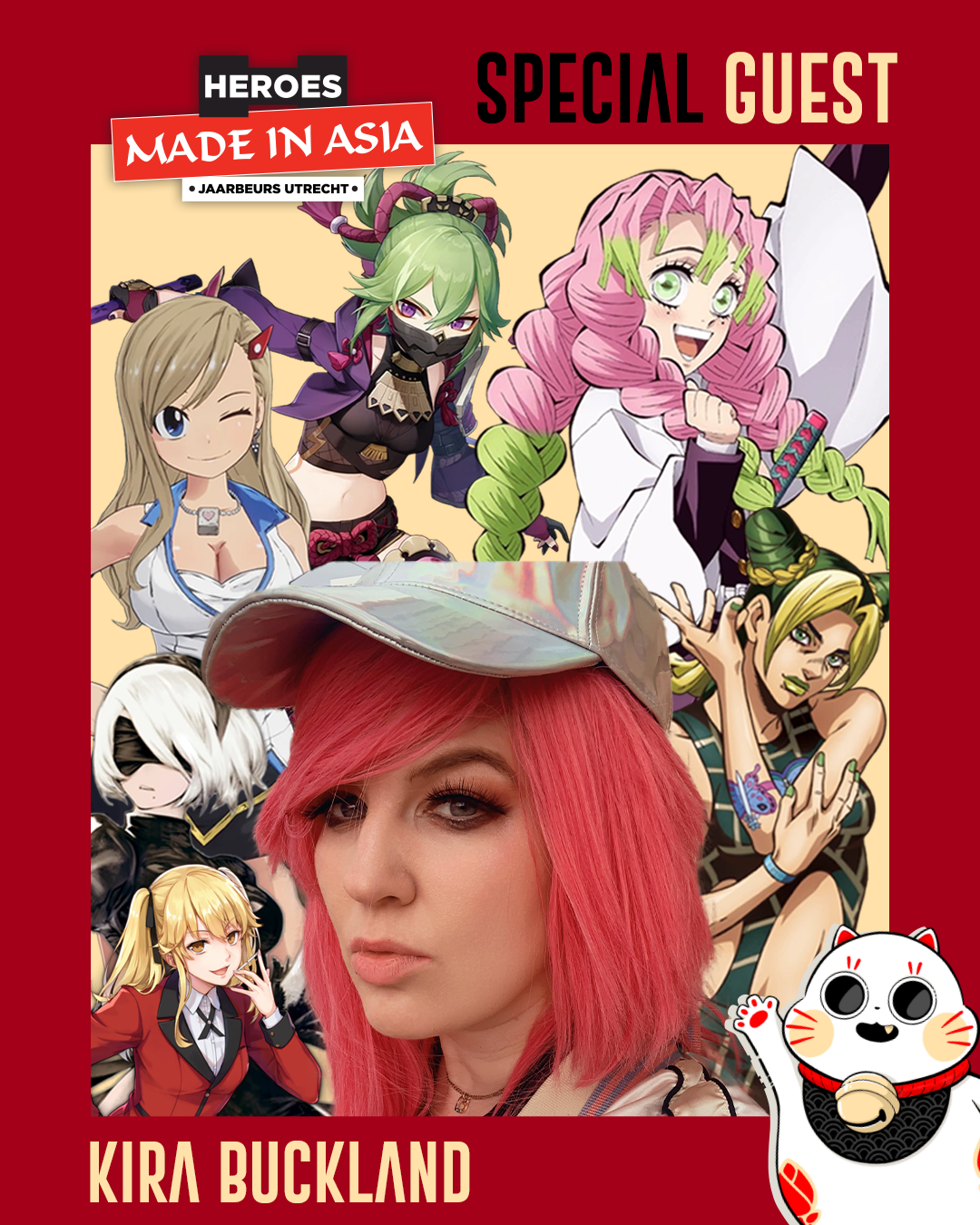 Ontmoet voice actor Kira Buckland