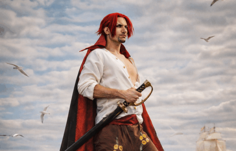 Aokiji Cosplay as Shanks One Piece