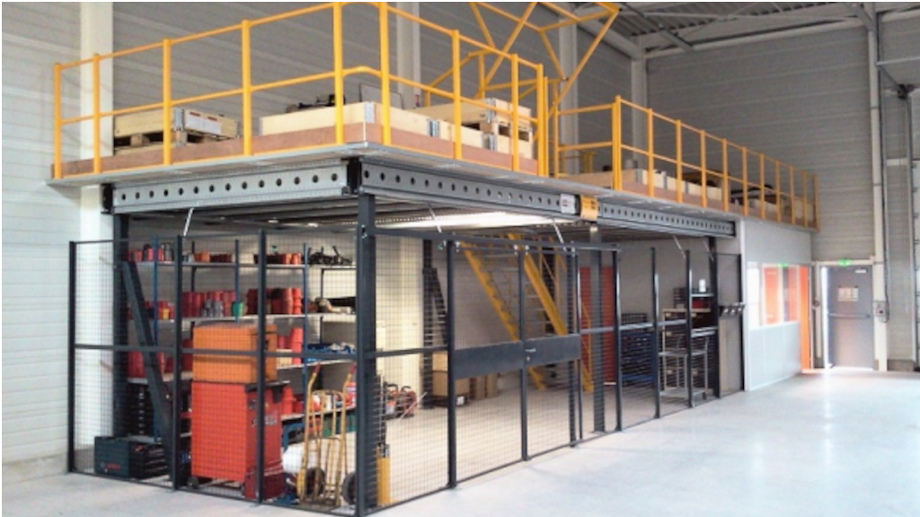 Modulaire scheidingswanden van gaas