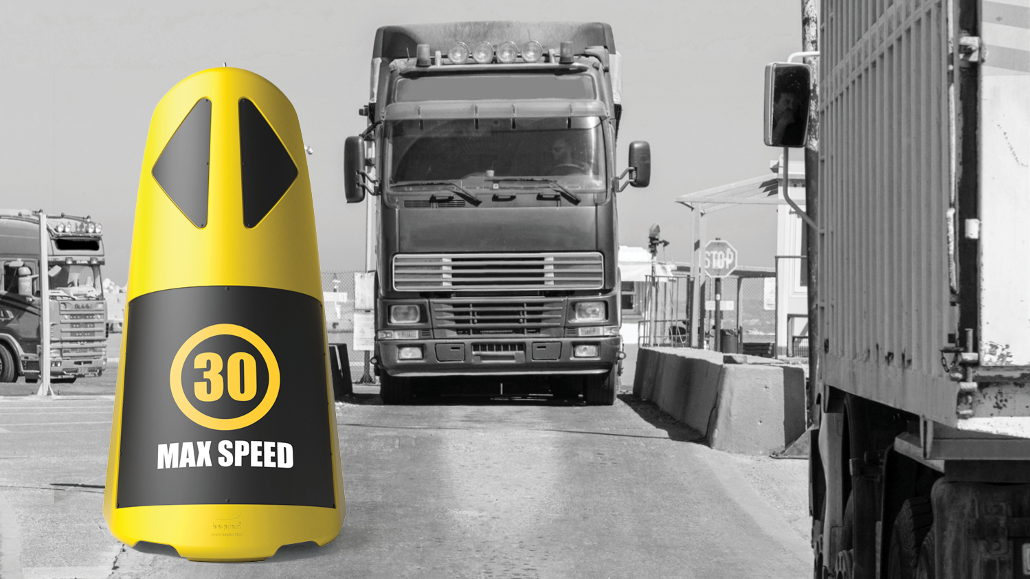 BOPLAN® Safety Totem – Cône de sécurité pour une protection et une signalisation optimale