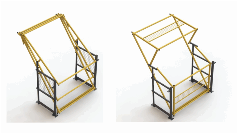 Kantelhekken en plooihekken