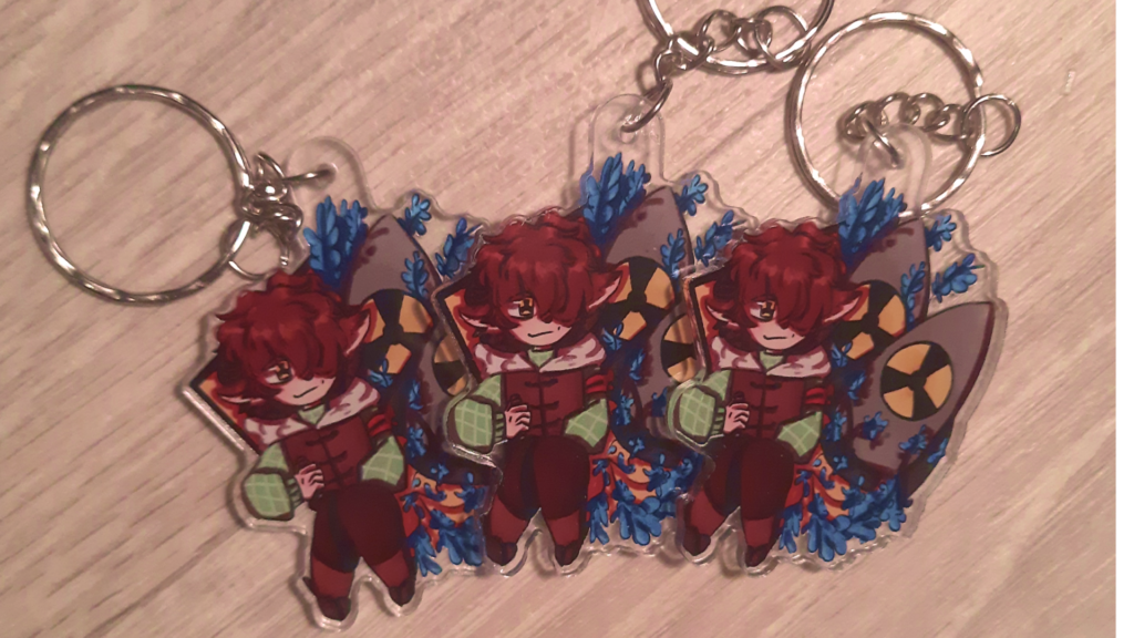 MCYT Keychains like Tubbo!