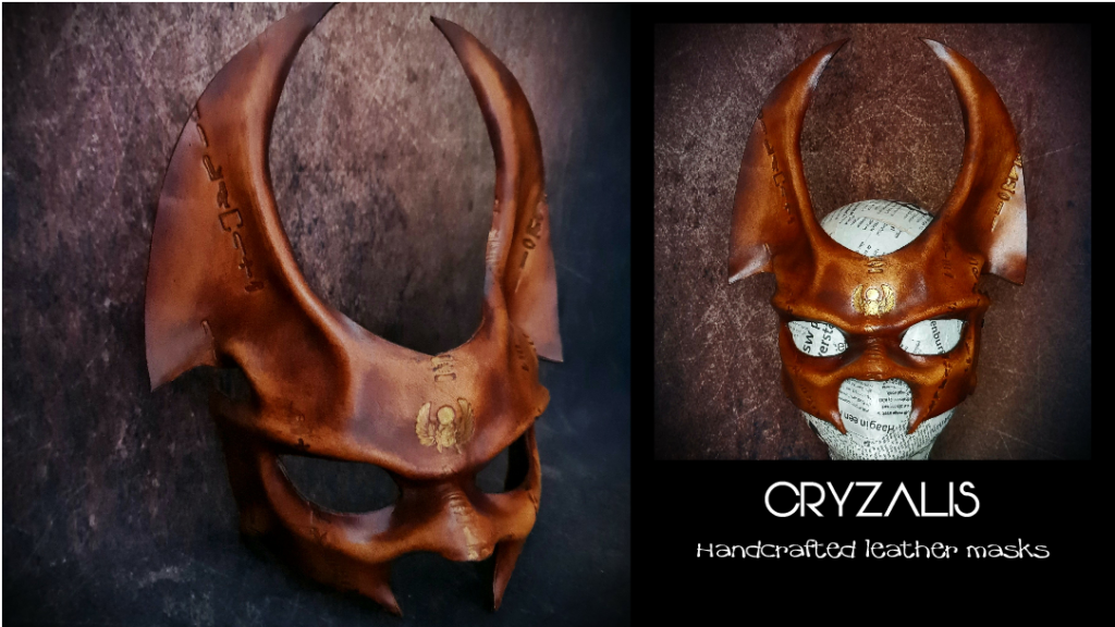Anubis hieroglyph Mask