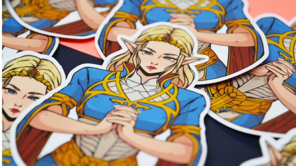 The princess of Hyrule | Zelda | Stickers