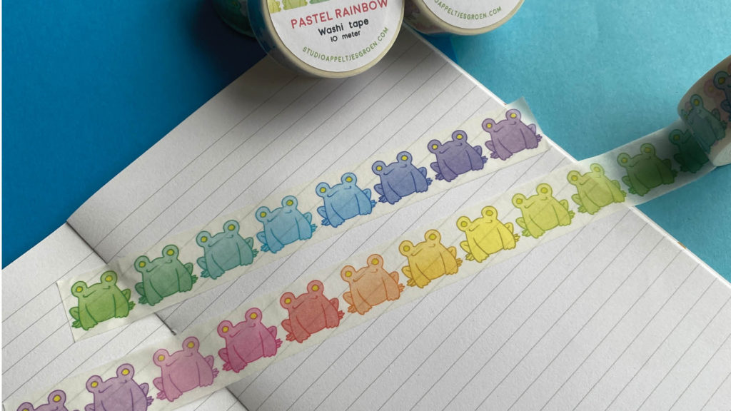 Pastel Rainbow washi tape
