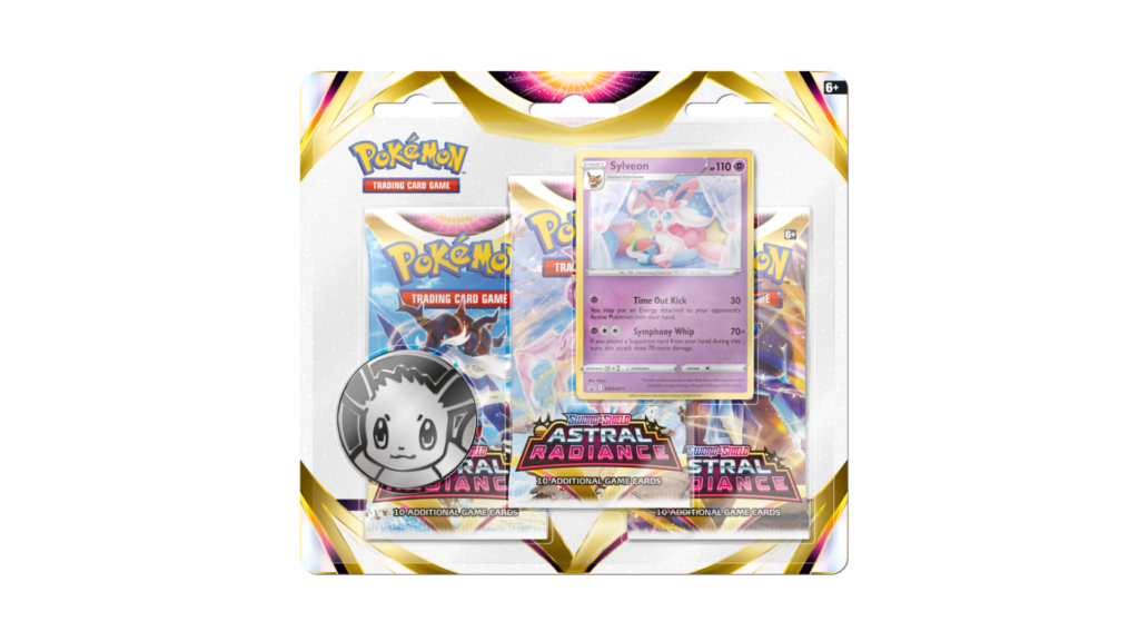 Pokemon Astral Radiance 3 booster blister – Sylveon