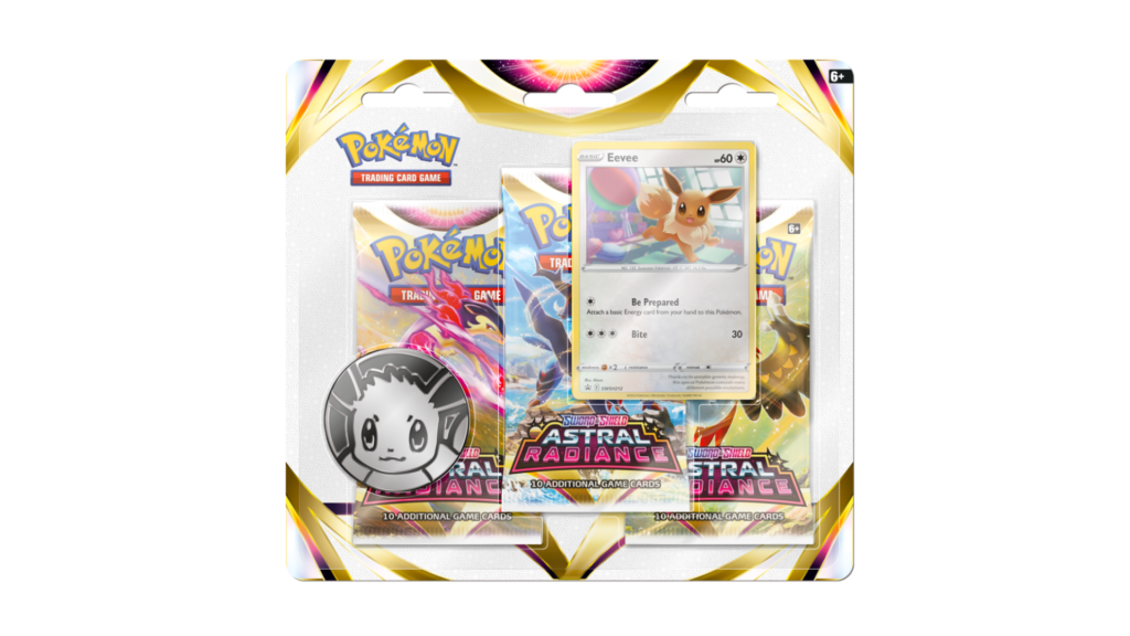 Pokemon Astral Radiance 3 booster blister – Eevee