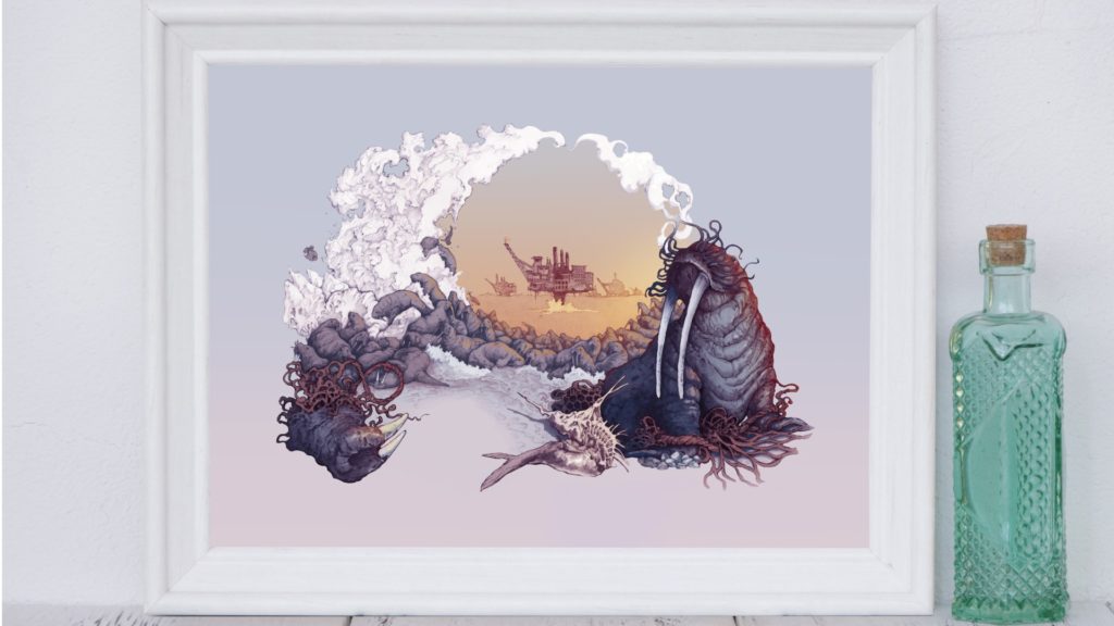 Arctic Fall, Giclée Print