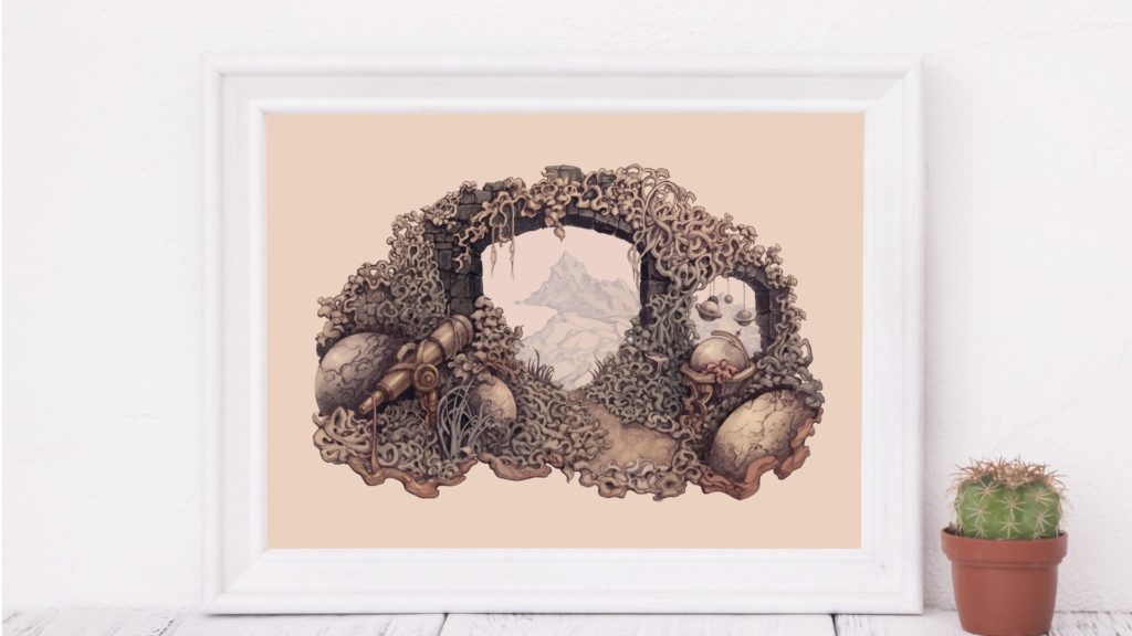 Conquered, Giclée Print