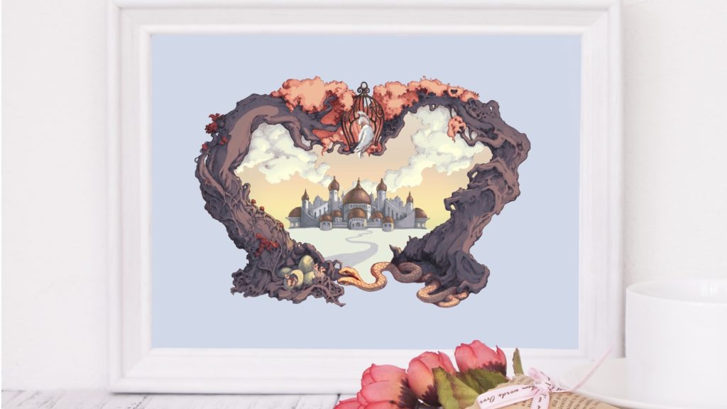 Intertwined, Giclée Print