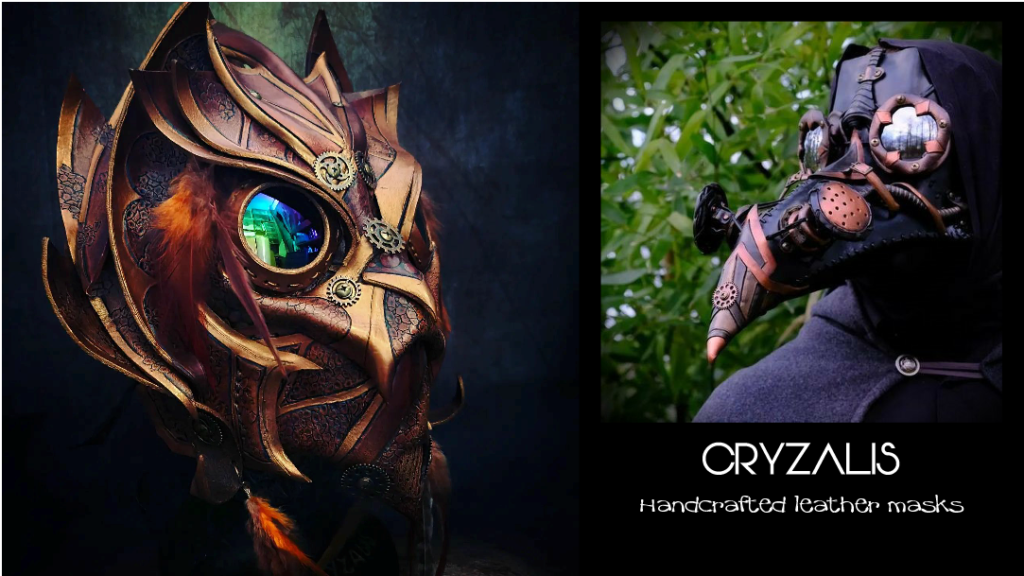 Nieuwe Limited Edition lederen maskers van Cryzalis