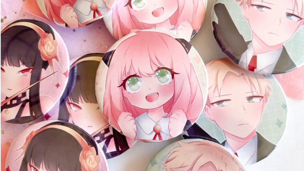 Spy x Family Buttons!