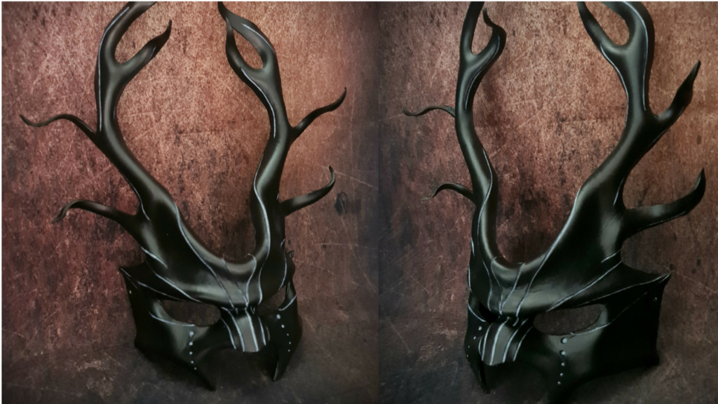 UV Leather Deer Mask – Cryzalis Masks