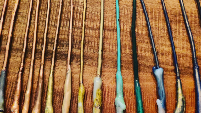 Maak je eigen toverstok