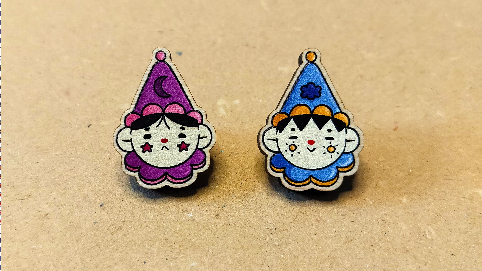 Clown Pins