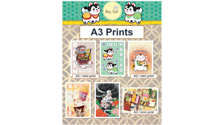 A3 Prints: Japan
