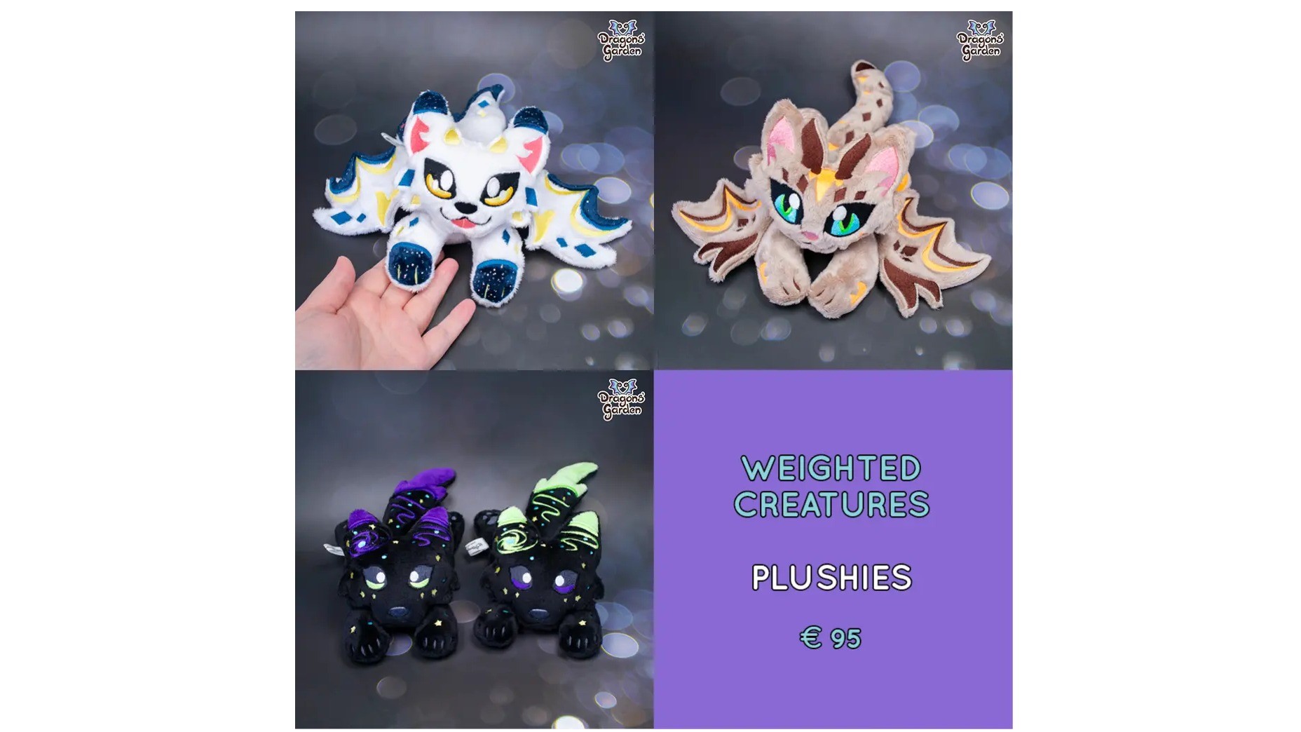 Elegant Plush Companions – Handgemaakt