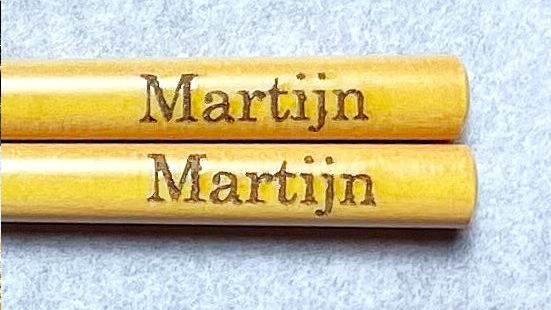 Personalized Japanese Chopsticks Your name engraved on authentic chopsticks