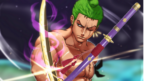 ZORO’S ENMA KATANA REPLICA PURPLE