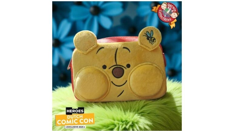 Loungefly – BL – Disney Winnie the Pooh Plush Pooh Eating Hunny Pot Cosmetic Bag Derwin Collectables EMEA HDCC Exclusive
