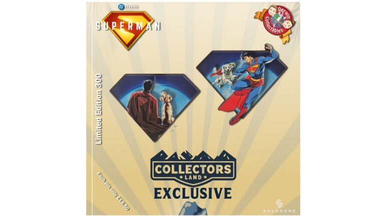 Sales One – DC Superman Series – Superman with Krypto 2 Set Bundle Limited 300 Derwin Collectables Exclusive