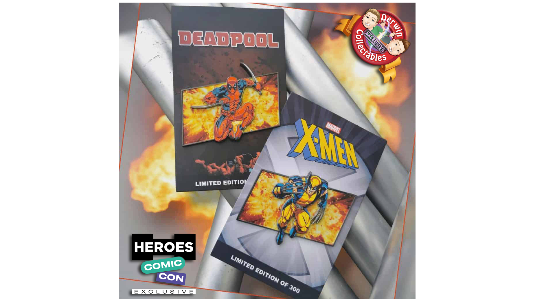 Sales One – Marvel Deadpool & Wolverine Series Limited 300 Derwin Collectables HCC Exclusive