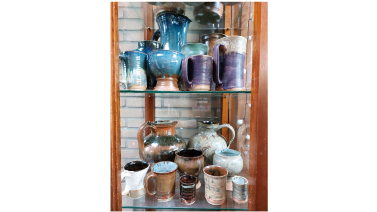 Jugs, Mugs, Tankards, Calices and Shots in Purple, Blue and Green