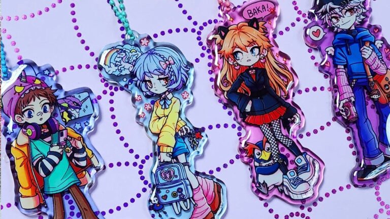 Anime Keychains / Charms