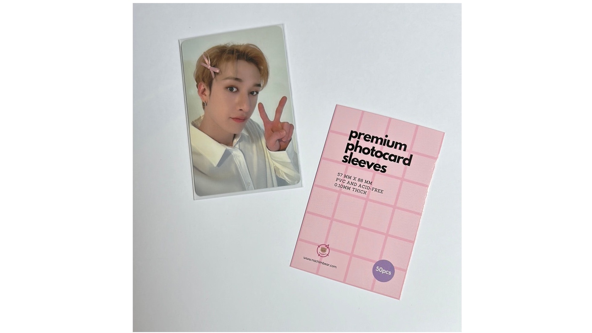 Premium Photocard Sleeves – Slim-fit