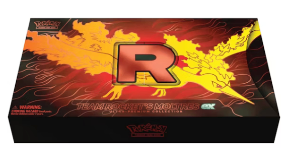 Team Rocket’s Moltress Ultra Premium Collection Box