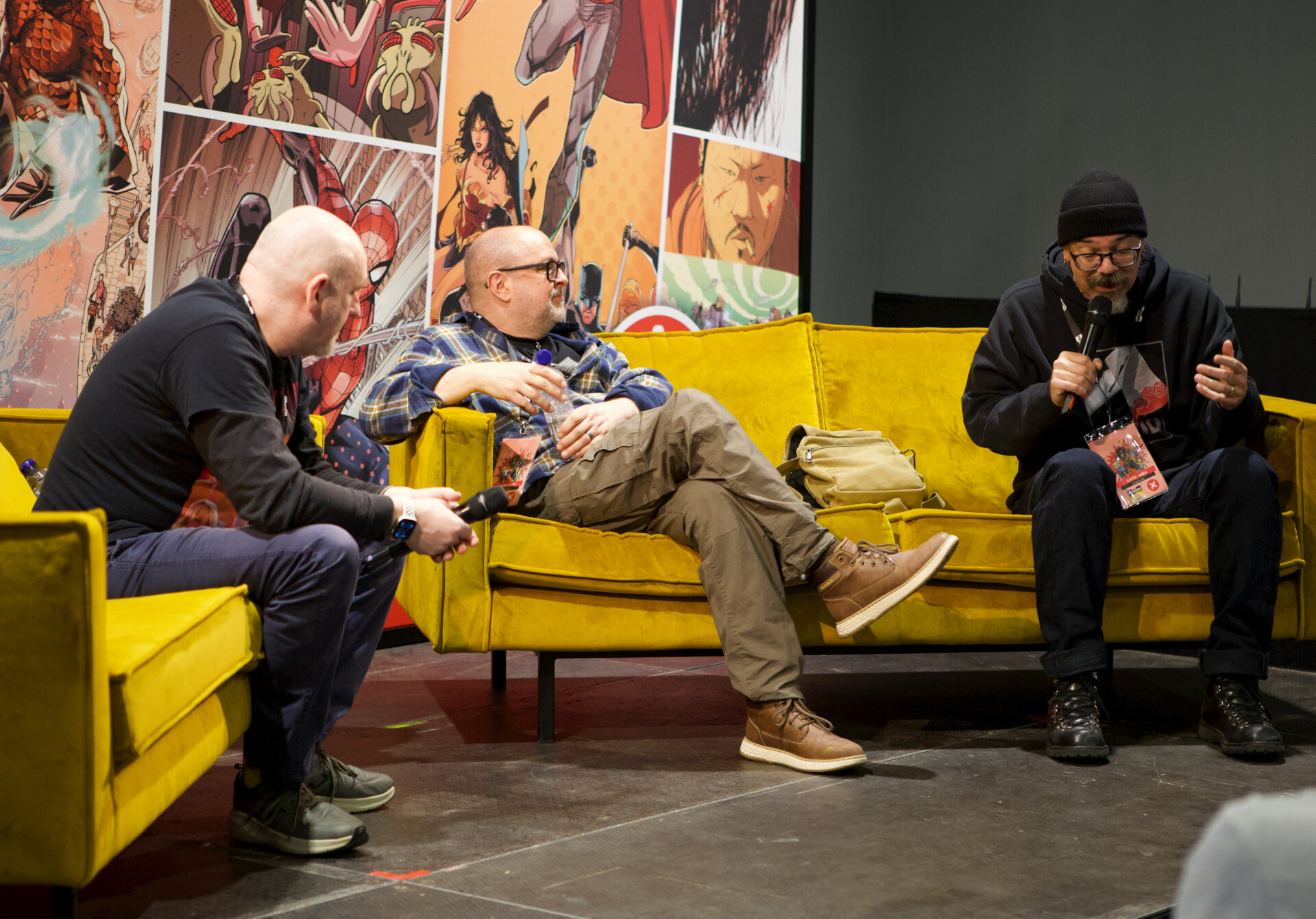 Comic artists at Heroes Dutch Comic Con