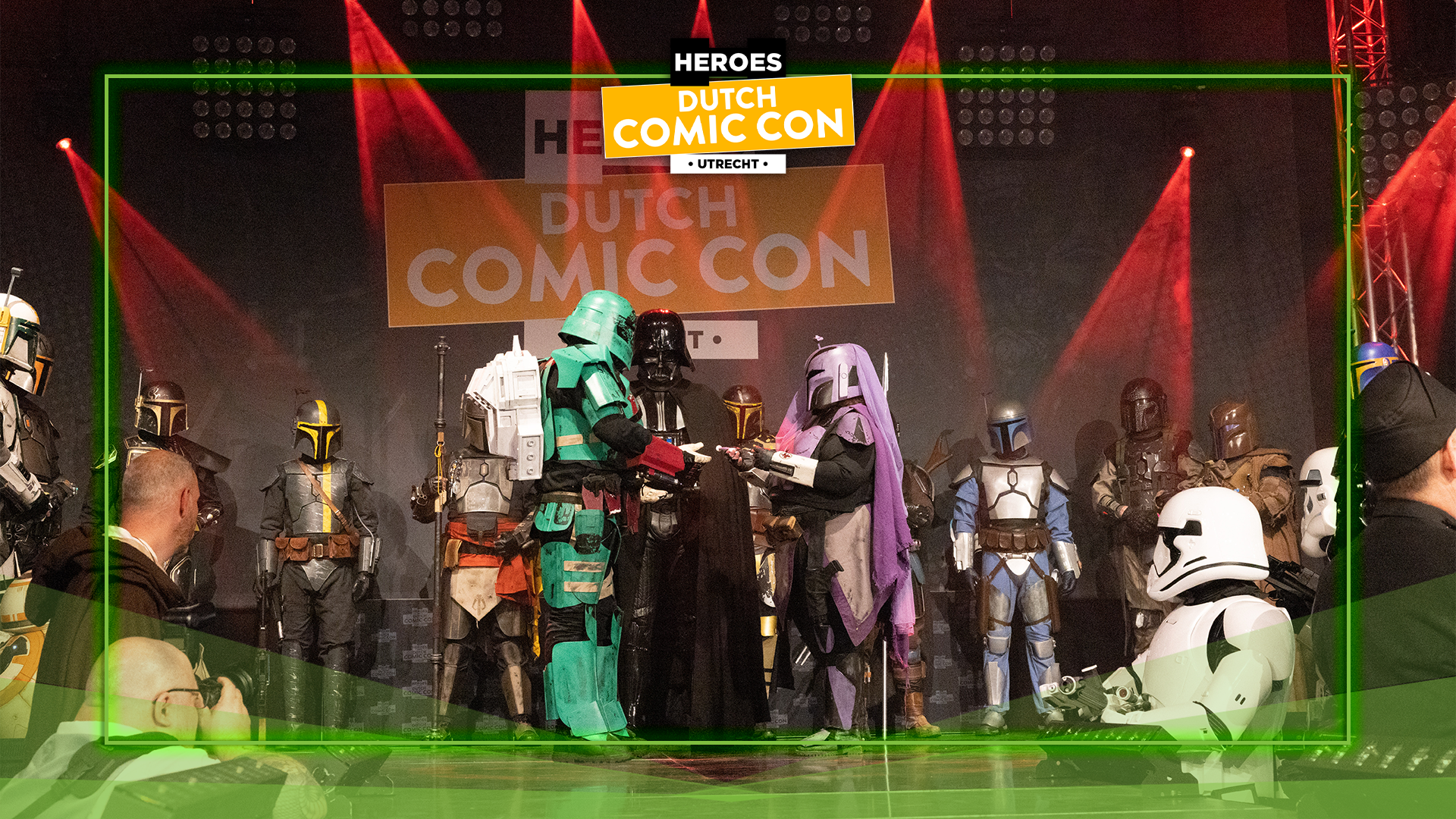Official Mandalorion Wedding at Heroes Dutch Comic Con in March 2022