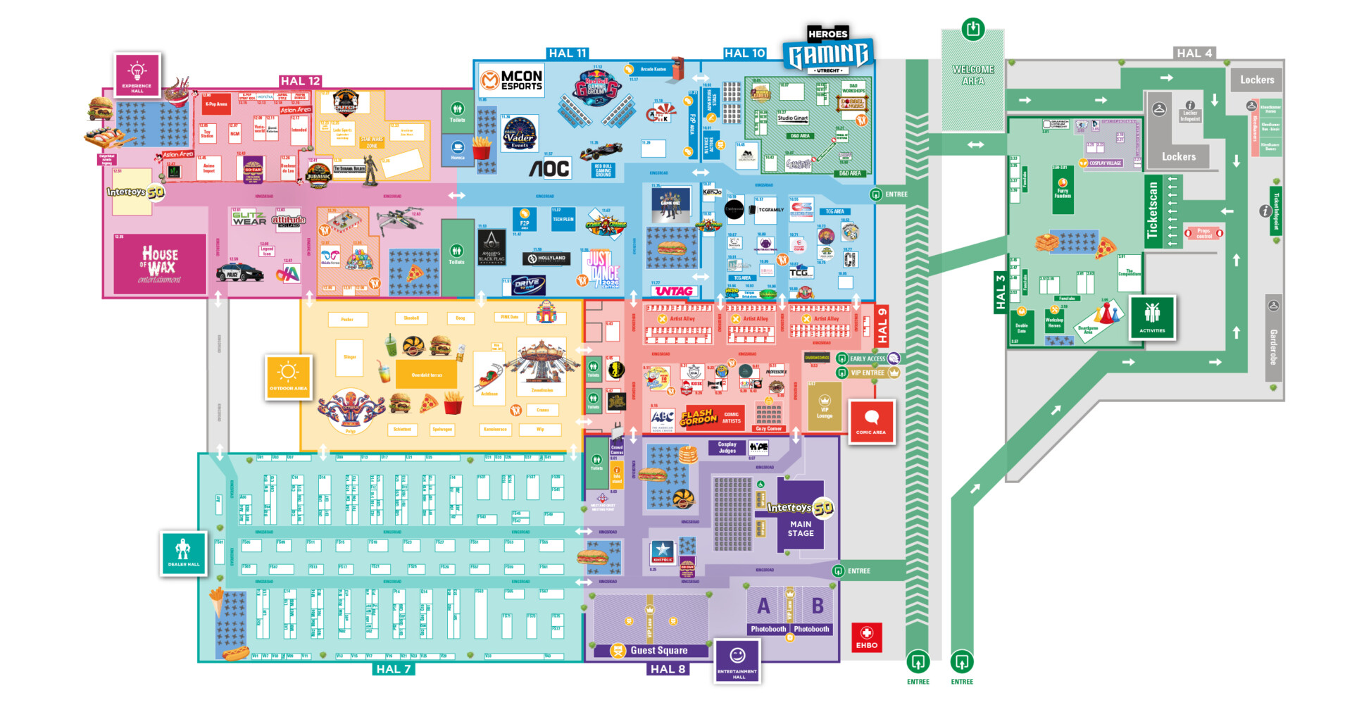 Plattegrond Summer 2026