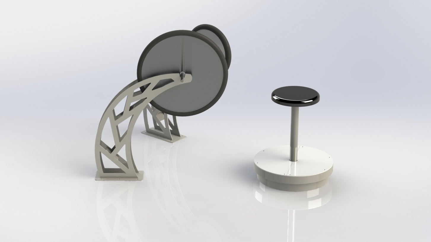 Rotating Chair Sett Gent