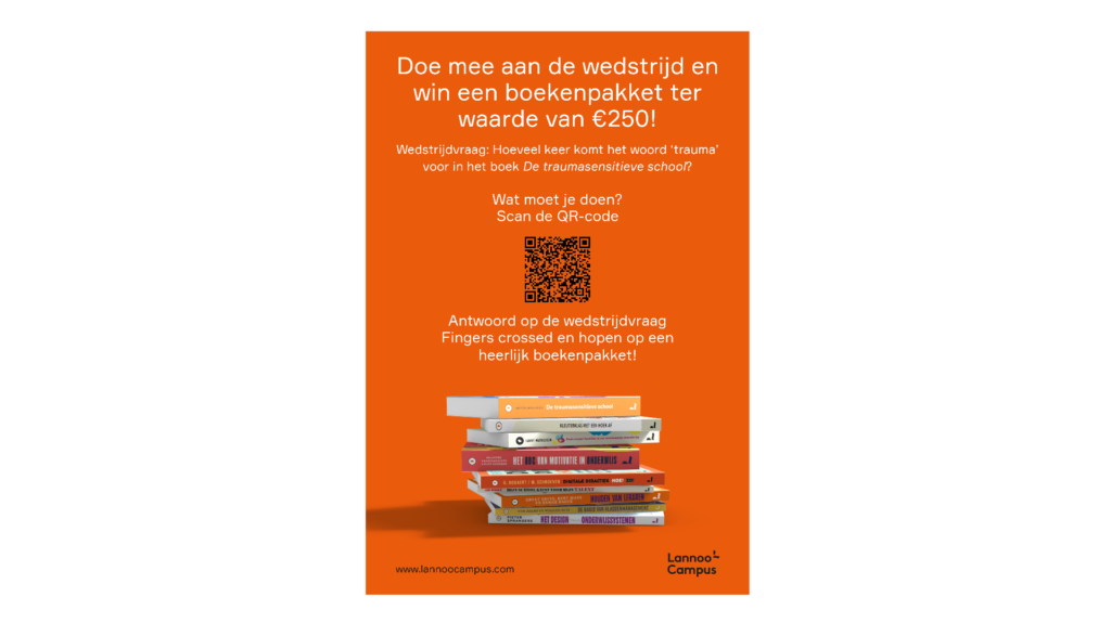 Kom langs op onze stand en maak kans op een boekenpakket ter waarde van €250!