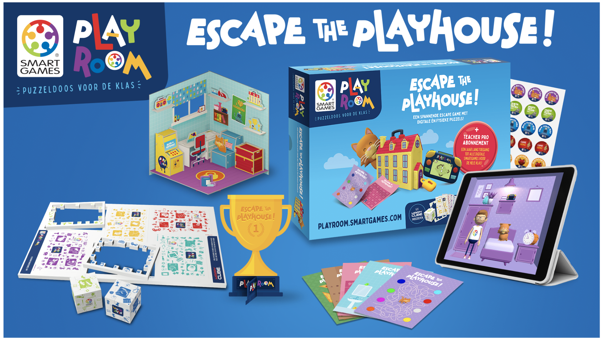 SmartGames Playroom Puzzeldoos