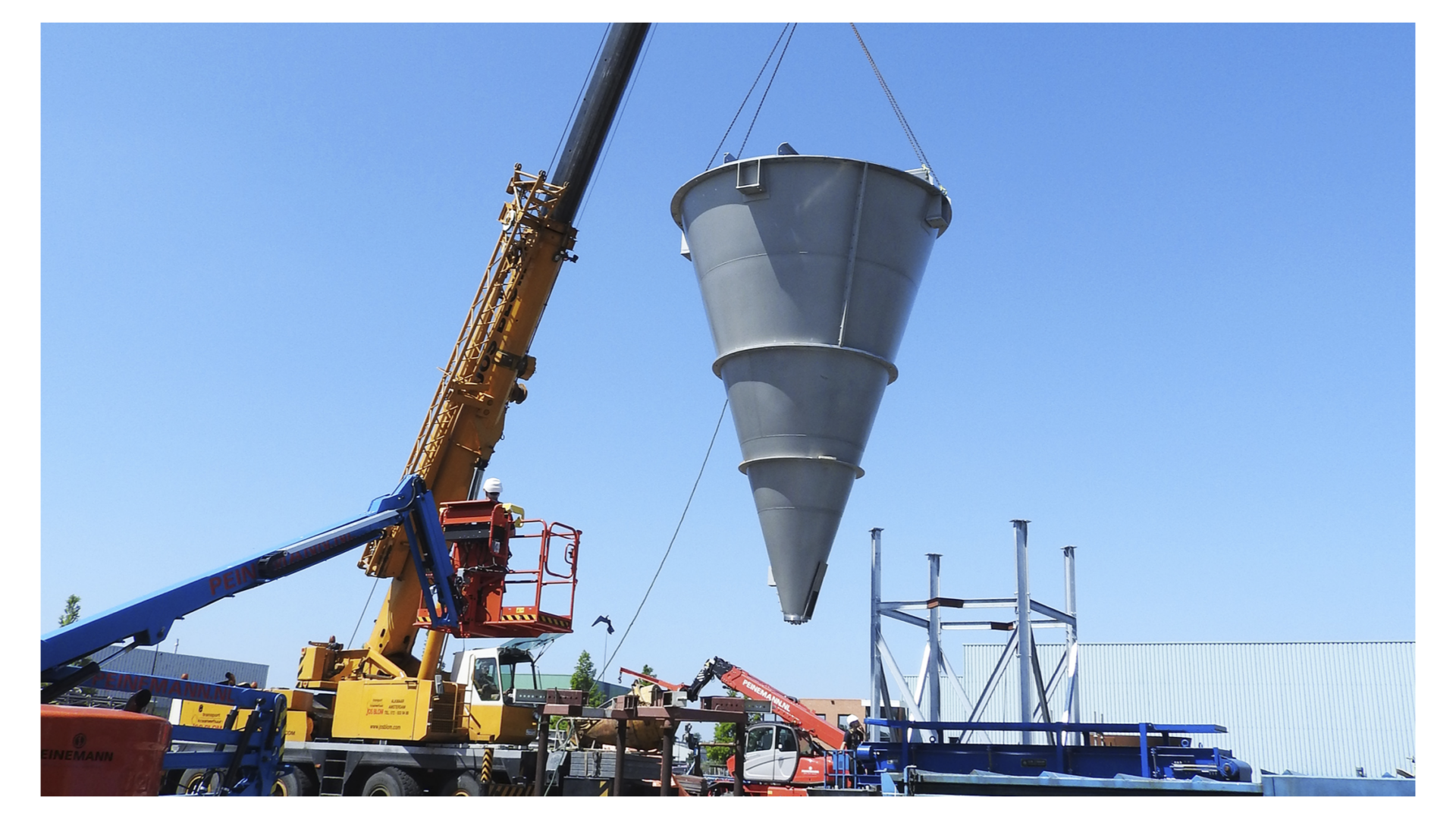 Conical mixer (V-mixer)